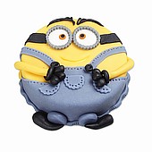 Minions-Torte rund